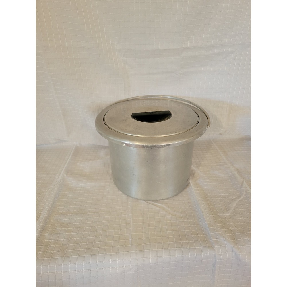 Vintage West Bend Aluminum Co Steamer Pot with Lid and Insert Bail Handle USA